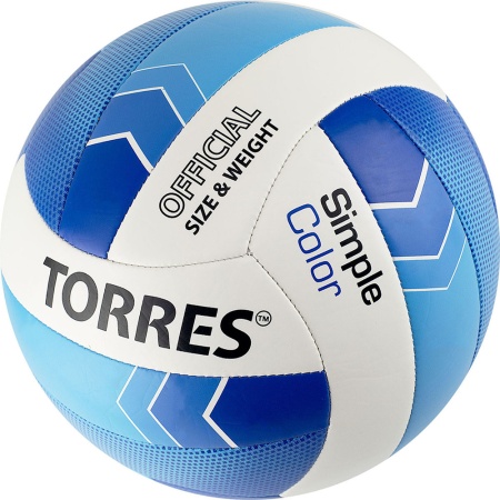Купить Мяч волейбольный Torres Simple Color любительский р.5 в Великийновгороде 